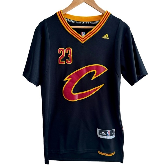 NBA LeBron James Cleveland Cavaliers Jersey 2016 Champion Swingman Black Adidas